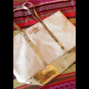 Victoria secret Golden Tote